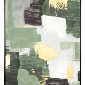 Cel mai vândut Tablou decorativ multicolor din MDF si panza, 82,6x4,3x122,6 cm, Bold Abstract Bizzotto