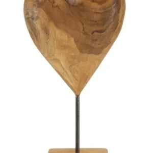 Sculptură Dobu din Teak Reciclat, 20x12x37 cm, Mauro Ferretti Nu rata