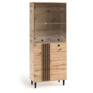 Reducere Vitrina inalta, 80x40x196 cm, LIVIA 06, ADRK Furniture