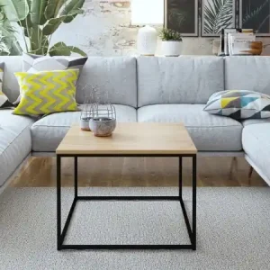 Ofertă Masuta de cafea, 60x60 cm, BELRET, ADRK Furniture Alb / Alb