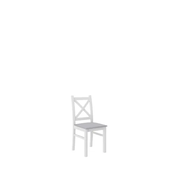 Scaun tapitat, Chris, ADRK Furniture Alb Cumpărături sigure