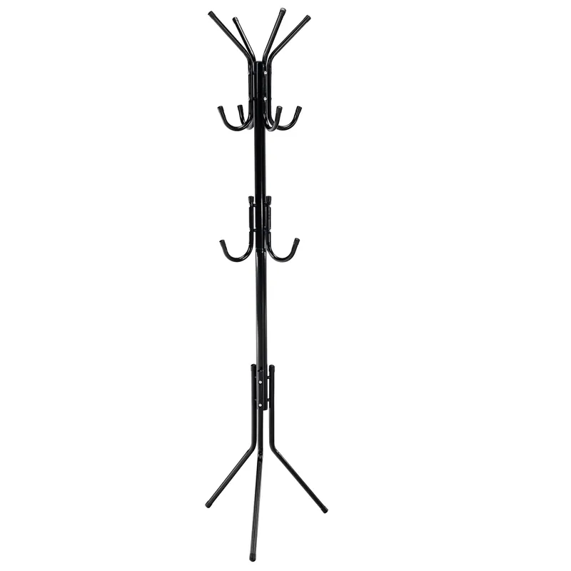 Cumpără online Cuier pom LORIK, negru, metal/plastic, 29x172 cm