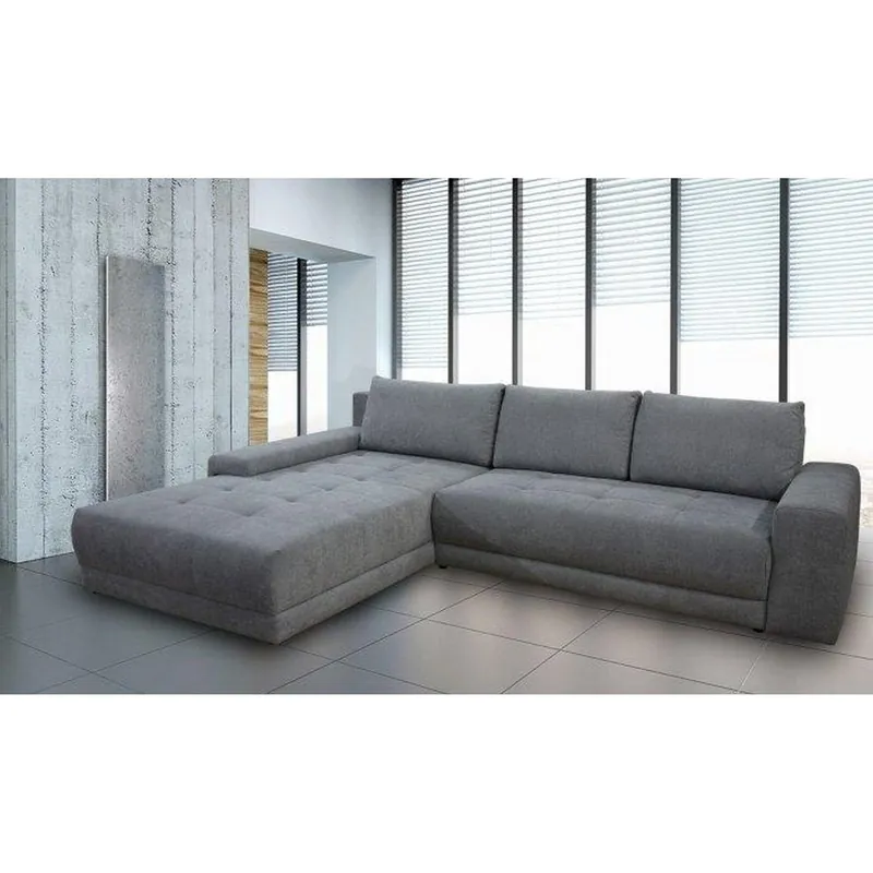 Cel mai vândut Coltar extensibil ADRIA, universal, personalizabil materiale Gama Oferta Avantaj, cu lada depozitare, 310x213x88 cm
