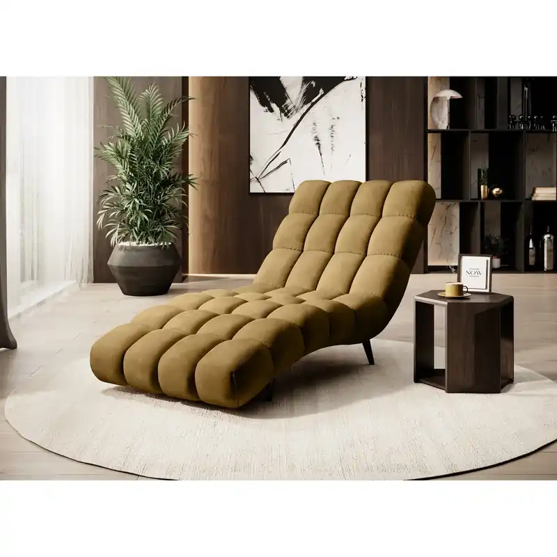 Sezlong DELPHI 80, personalizabil materiale Gama Premium, 80x166x83 cm Preț redus