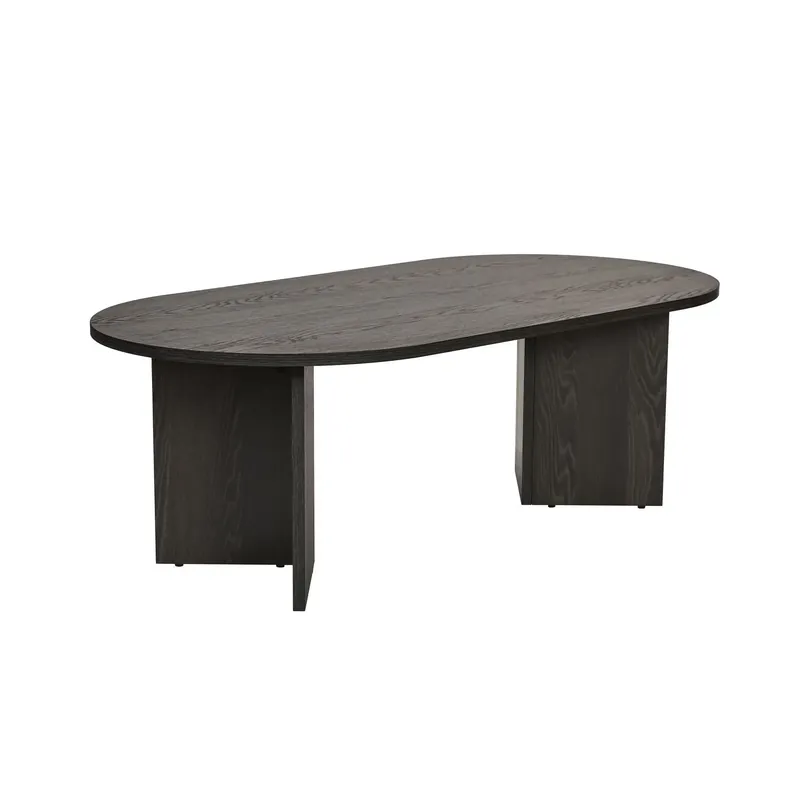 Masuta cafea SABLE, negru, PAL, 119x60x40 cm Preț promoțional