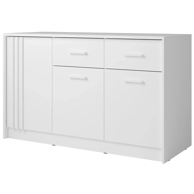 Comoda CANADA CD21, alb, PAL laminat, 150x42x94 cm Lichidare de stoc
