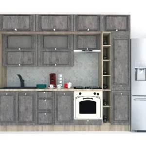 Preferatul clienților Bucatarie LEEA BEAUTY NEW 340 FRONT MDF EKRAN K002 / decor 247