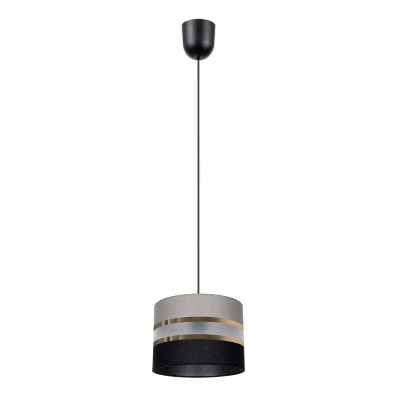 Super ofertă Lustră pe cablu CORAL 1xE27/60W/230V negru-gri