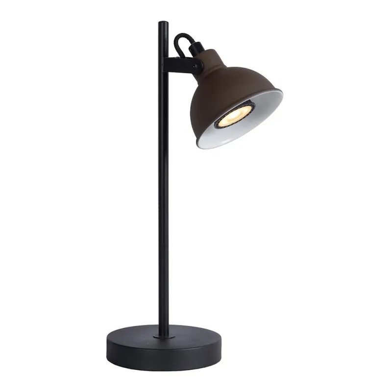 Lampă de masă DAMIAN 1xGU10/35W/230V maro Lucide 45573/01/97 Cumpărături sigure