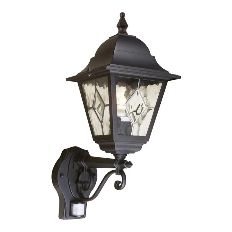 Aplică de exterior cu senzor NORFOLK 1xE27/100W/230V IP43 Elstead Reducere de preț