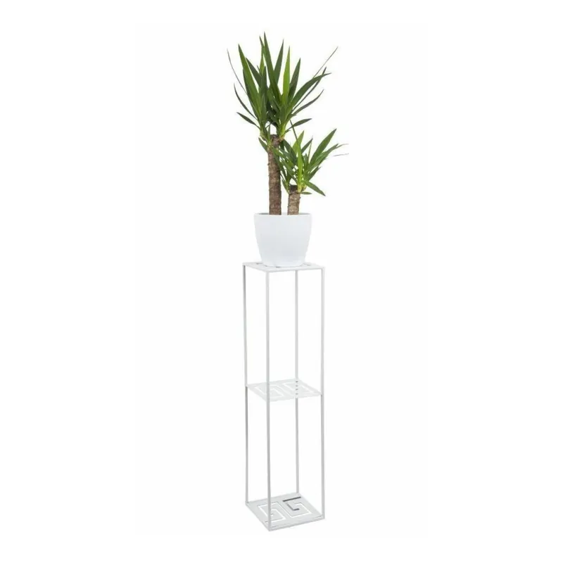 Suport pentru flori 100x24 cm alb Cumpără online