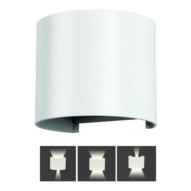 Super ofertă Aplică LED de exterior LED/6W/230V 3000K IP65 albă