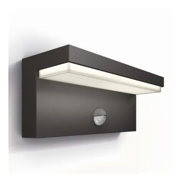 Aplică de exterior cu senzor Philips BUSTAN LED/3,8W/230V 2700K IP44 Cumpără online