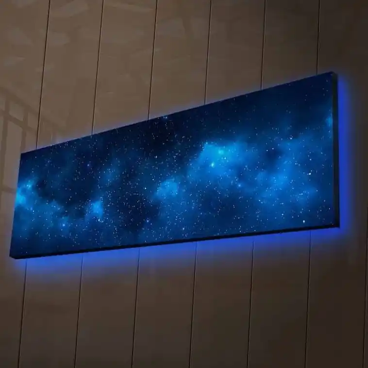 Ofertă limitată Pictură LED decorativă strălucitoare LED/1x9V 6LR61