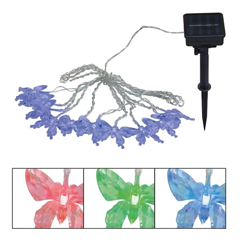 Lanț LED RGB decorativ Globo 10xLED/0,06W/3,2V IP44 Cumpără online