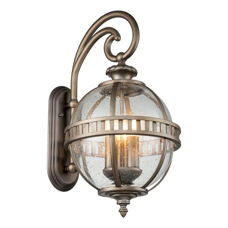 Ultima șansă Kichler - Aplica de perete pentru exterior HALLERON 3xE14/40W/230V IP44