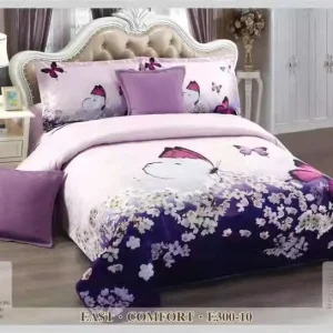 Vezi acum Cuvertura de pat de catifea Deluxe – 5 piese | 9405-CH