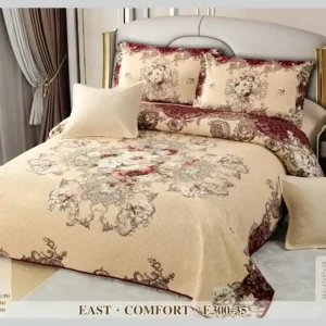 Bestseller Cuvertura de pat de catifea Deluxe – 5 piese | 9619-CH
