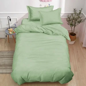 Vezi acum Lenjerie de pat damasc PREMIUM gama Horeca – cu elastic 1 persoana – 4 piese | 17446-C