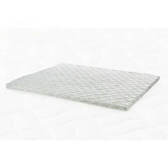 Ultima șansă Saltea Somneo Top - 80/200/0.7 cm, topper confort, husă tricotata, poliuretan și pâslă soft
