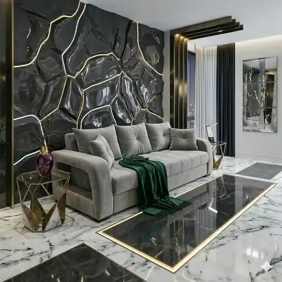 Cumpără acum Canapea extensibilă Lima, culoare personalizabila - 240x100 cm, saltea spumă poliuretanică, 3 perne decorative incluse