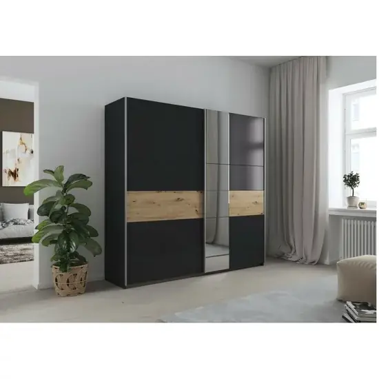 Retur ușor Dulap cu usi culisante Korbach 175x59xh 210, diverse culori