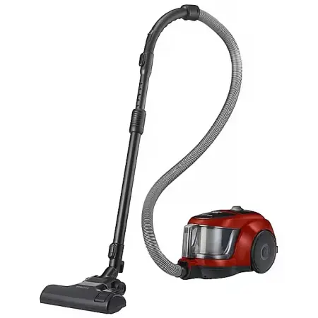 Aspirator fara sac Samsung VCC45W0S3R/XSB, 1.3 l, 750 W, Air Track, Tub telescopic, Rosu Calitate înaltă