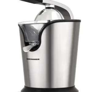 Reducere Storcator de citrice Heinner C160SS, Putere 160W, Capacitate 0.24L, Sita inclusa, Inox, Argintiu