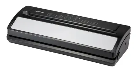 Aparat de vidat Heinner HAV-E110SS, Putere 110W, Vidare umeda /uscata, Cutter incorporat, Capacitate vidare: 10L/min, Negru Noutate