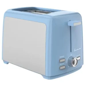 Prajitor de paine Fram FTP-8007SSBL, Putere 800W, 2 felii, 7 niveluri rumenire Albastru/Argintiu Super ofertă
