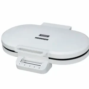 Reducere specială Aparat de facut gofre Heinner HWF-F14002WH, Putere 1400W, Termostat ajustabil Depozitare verticala, Alb