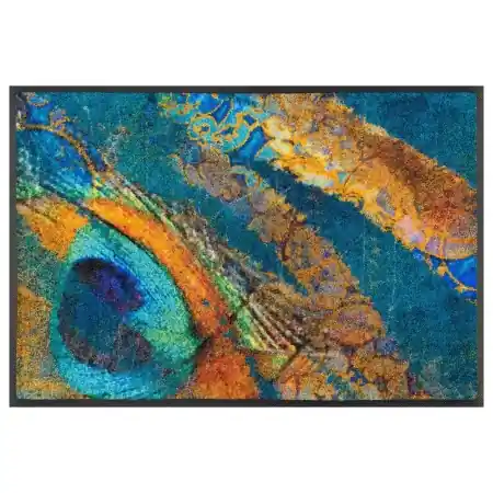 Bestseller Pavo covoras 50x75 cm, poliamida/cauciuc nitrilic, suport antiderapant, compatibil incalzire pardoseala, lavabil 60°C, multicolor - Verificat A · Re-Bloom