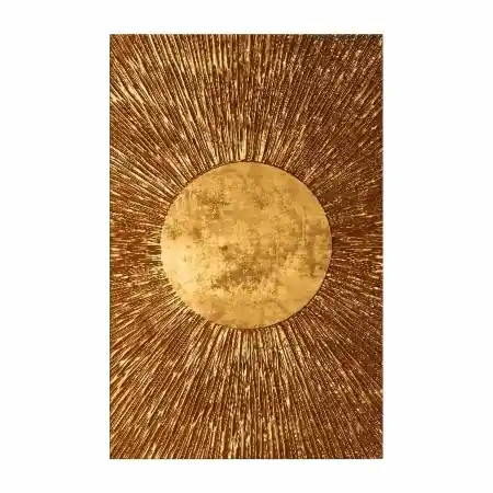 Tablou decorativ canvas 45x70 cm, panza 100% grosime 2.8mm, rama lemn pin 100% 22mm, nuante aurii elegante - Verificat A · Re-Bloom Comandă acum